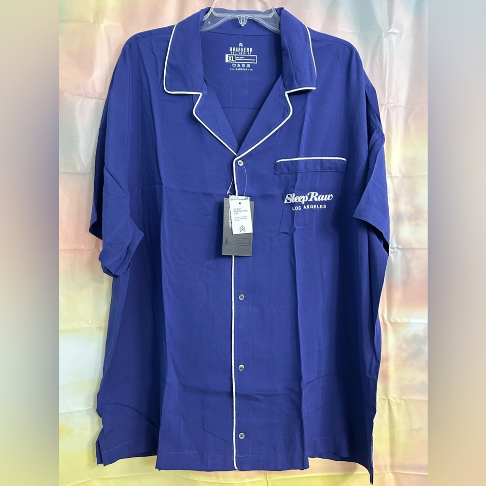 Raw Gear NWT Sleep Shirt Size XL, 100% Rayon
